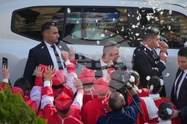 APTOPIX Lebanon Mideast Pope