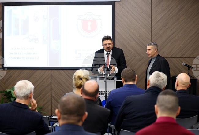 Национален съюз на ключарите в България - Кирил Вълчев - награждаване