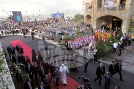 Lebanon Mideast Pope