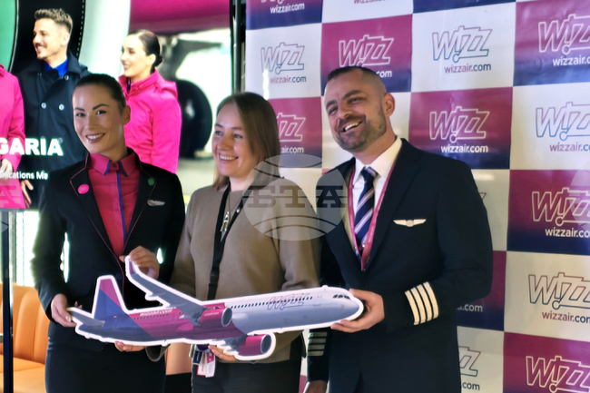 “Уиз Еър“ е превозила над 3 млн. пътници до и от България през 2025 г., което е ръст от 9 на сто на годишна база, съобщиха от компанията