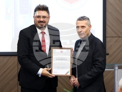 Национален съюз на ключарите в България - Кирил Вълчев - награждаване