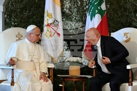 Lebanon Mideast Pope