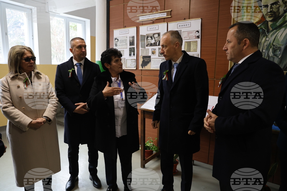 Белица - Красимир Вълчев - СТЕМ кабинети - откриване