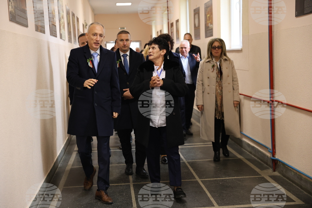 Белица - Красимир Вълчев - СТЕМ кабинети - откриване