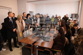 Белица - Красимир Вълчев - СТЕМ кабинети - откриване