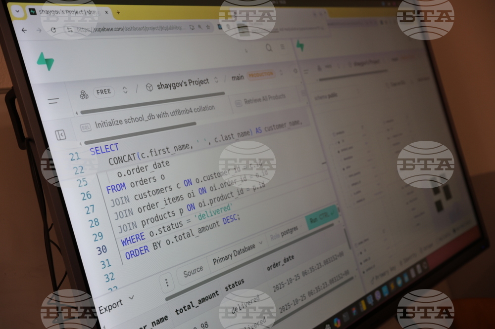 Белица - Красимир Вълчев - СТЕМ кабинети - откриване