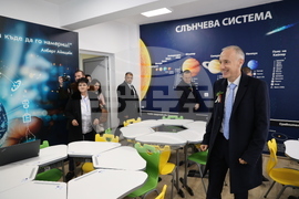 Белица - Красимир Вълчев - СТЕМ кабинети - откриване