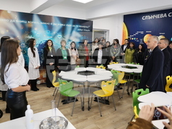 Белица - Красимир Вълчев - СТЕМ кабинети - откриване