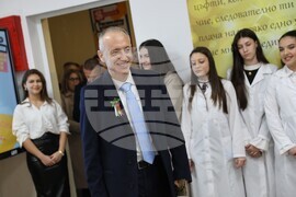 Белица - Красимир Вълчев - СТЕМ кабинети - откриване