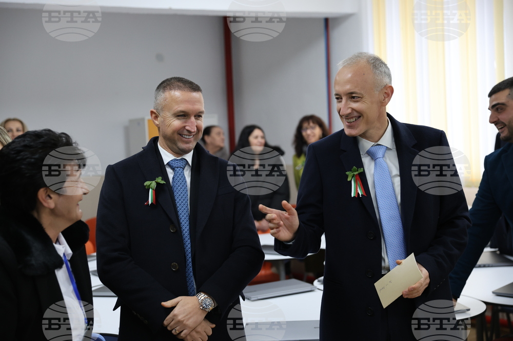 Белица - Красимир Вълчев - СТЕМ кабинети - откриване