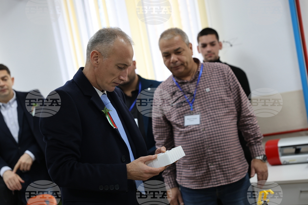 Белица - Красимир Вълчев - СТЕМ кабинети - откриване