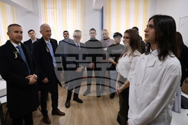 Белица - Красимир Вълчев - STEM кабинети - откриване