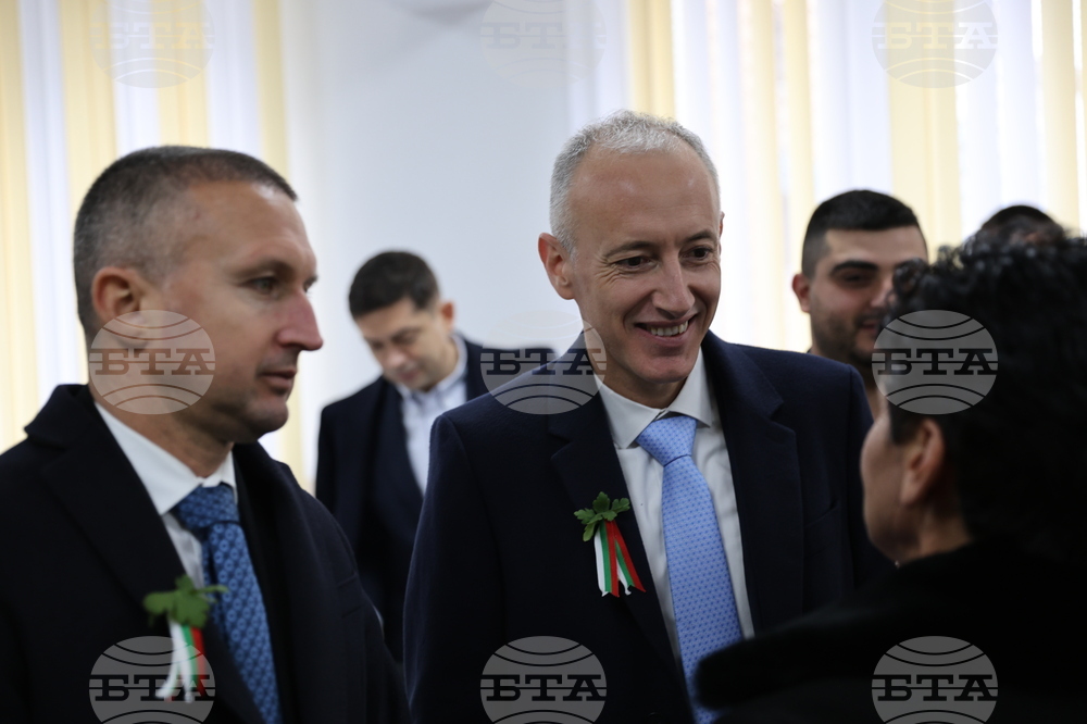 Белица - Красимир Вълчев - STEM кабинети - откриване