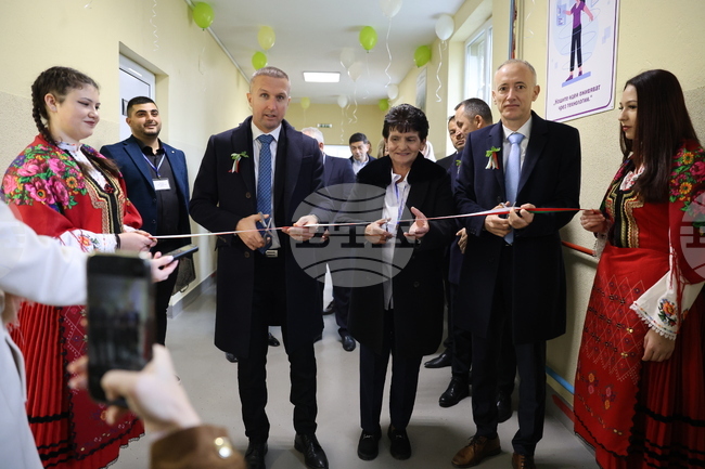 Белица - Красимир Вълчев - СТЕМ кабинети - откриване