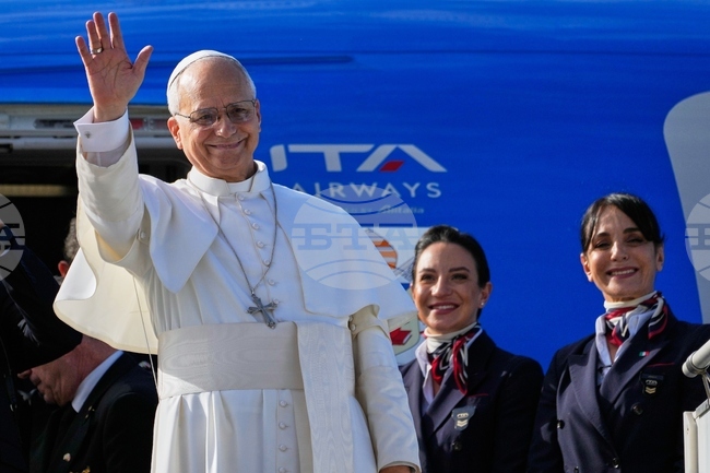 Папа Лъв XIV изпрати послание на подкрепа към Южен Ливан в края на първото си пътуване в чужбина 