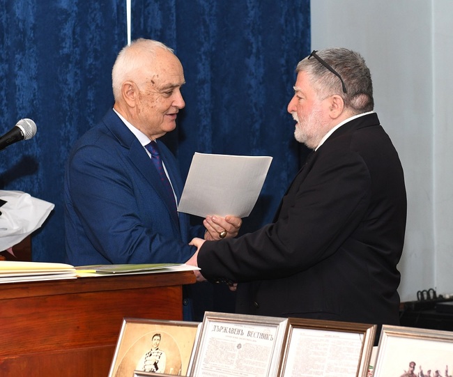 Министърът на отбраната Атанас Запрянов поздрави участниците в отбелязването на 100 години от учредяването на „Отделение за грижа към военноинвалидите и военнопострадалите“