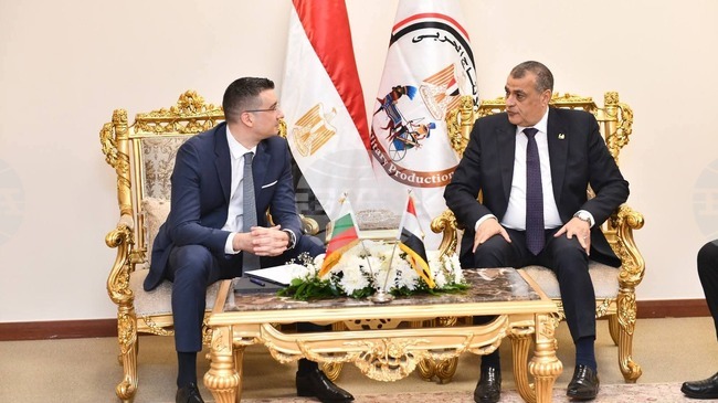 Bulgarian Economy Minister, Egypt's Foreign Trade Minister Discuss Record Bilateral Trade, Future Cooperation