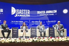 Турция - Журналистика при бедствия - обучение