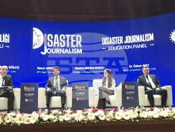 Турция - Журналистика при бедствия - обучение