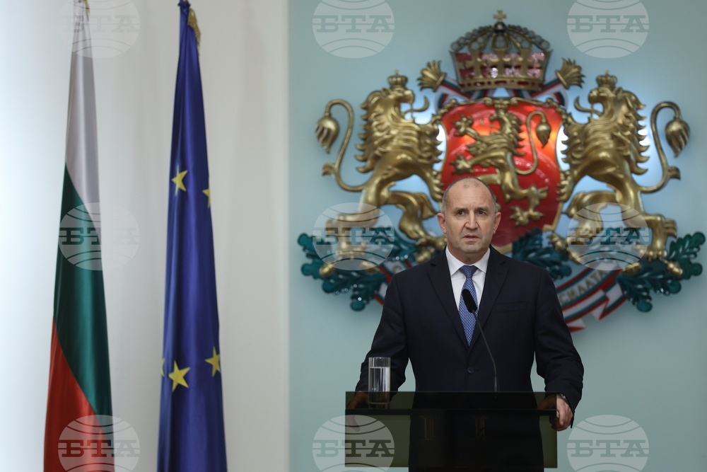 President Radev: Cabinet's Resignation Inevitable, Snap Elections Way Forward