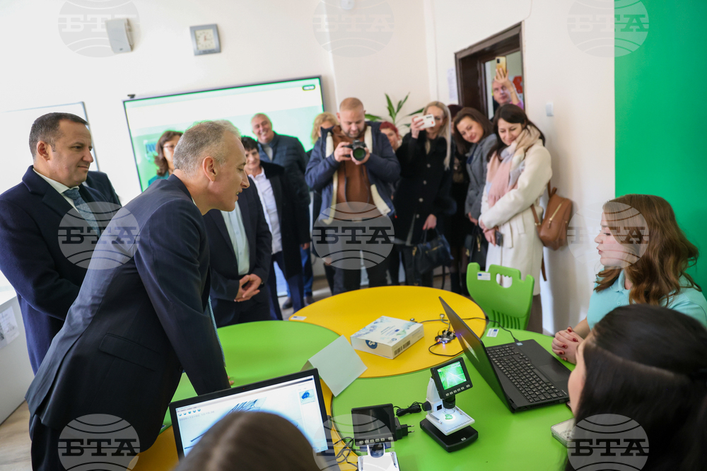 Якоруда - Красимир Вълчев - СТЕМ кабинети - откриване