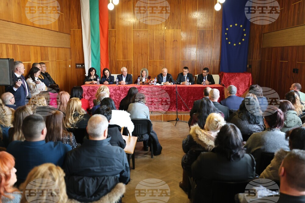 Якоруда - Красимир Вълчев - среща с учители