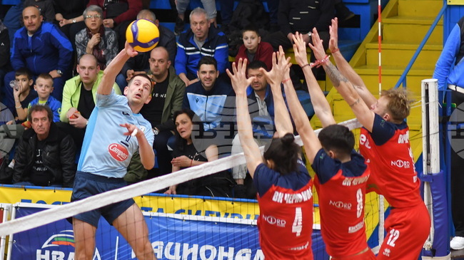 Черно море записа втора победа в мъжкото волейболно първенство