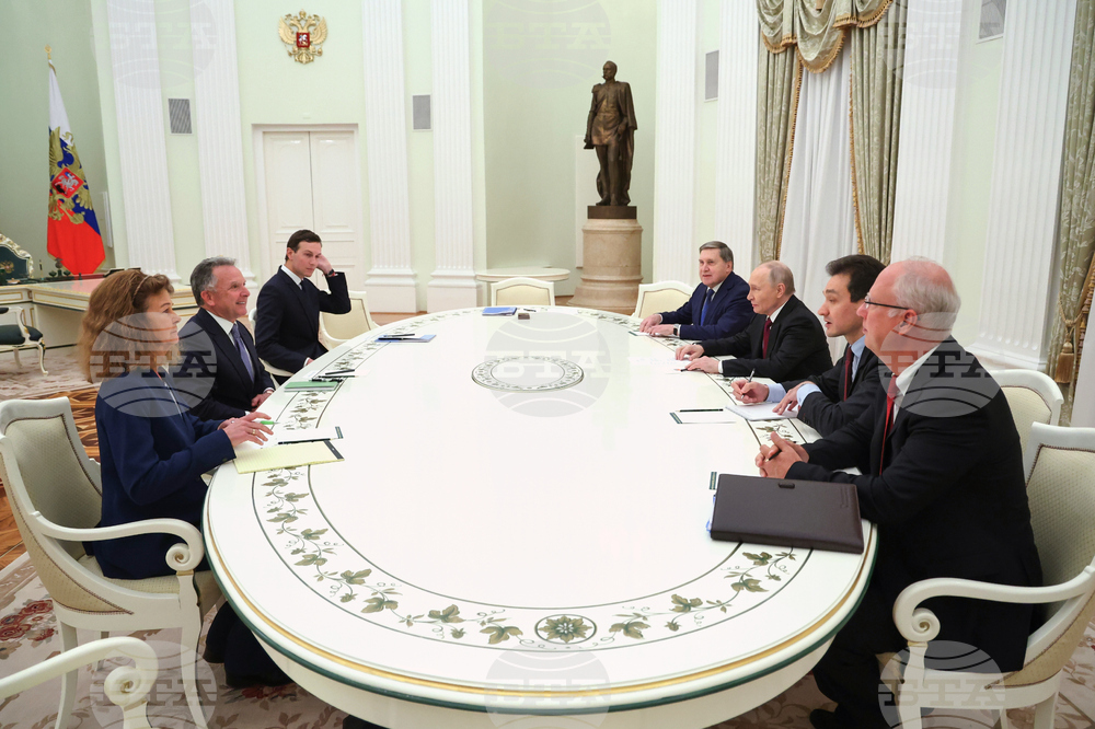 Тече срещата на Путин със специалния пратеник на САЩ Уиткоф и зетя на Тръмп за уреждане на конфликта в Украйна 