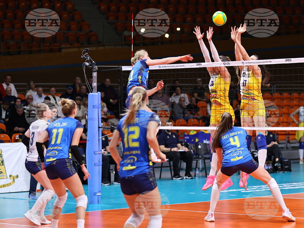 Пловдив - волейбол - Шампионска лига - Марица (Пловдив) - Палмберг (Шверин) - жени