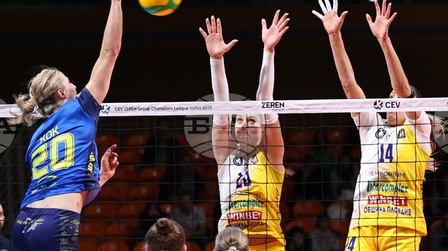 Марица (Пловдив) отстъпи на германския Палмберг (Шверин), но взе първата си точка в групите на Шампионската лига по волейбол за жени