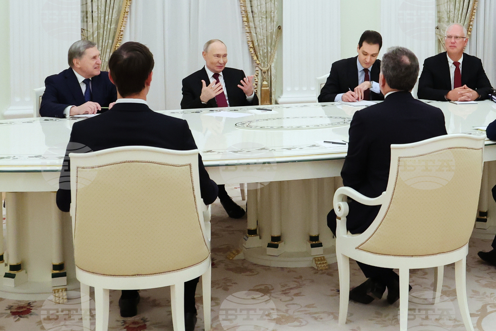 Срещата на Путин с Уиткоф и Къшнър в Кремъл приключи