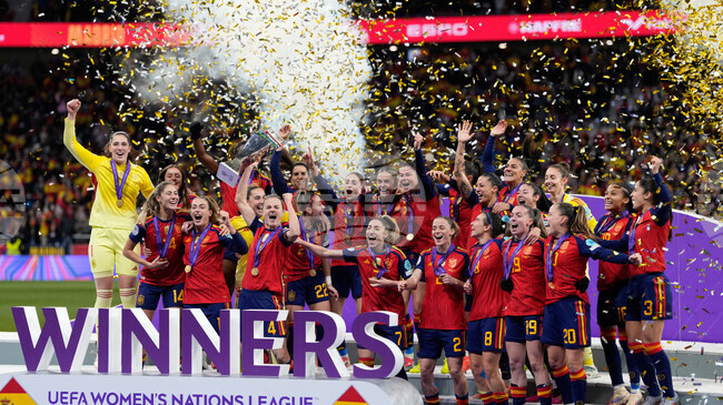 Испания победи Германия и спечели Лигата на нациите за жени