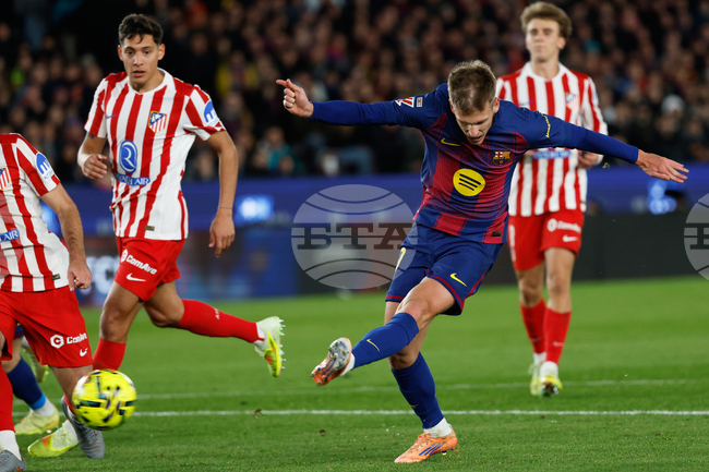 Барселона постигна категоричен успех над Атлетико (Мадрид) в зрелищен мач на „Камп Ноу“, Дани Олмо с основна заслуга