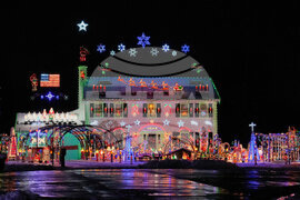 APTOPIX Ohio Daily Life Holiday Lights