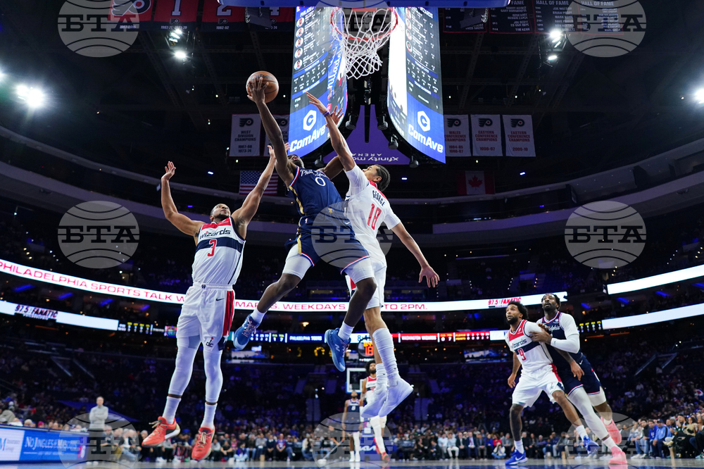 Wizards 76ers Basketball