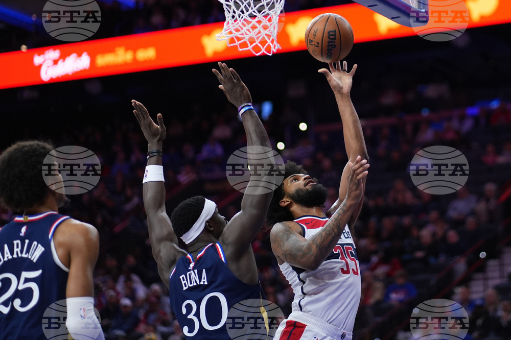 Wizards 76ers Basketball