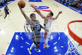 Wizards 76ers Basketball
