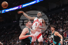 Trail Blazers Raptors Basketball