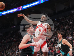 Trail Blazers Raptors Basketball