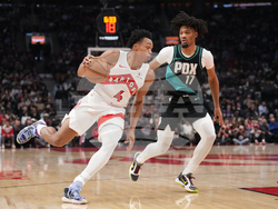 Trail Blazers Raptors Basketball