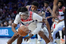 Wizards 76ers Basketball