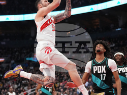 Trail Blazers Raptors Basketball