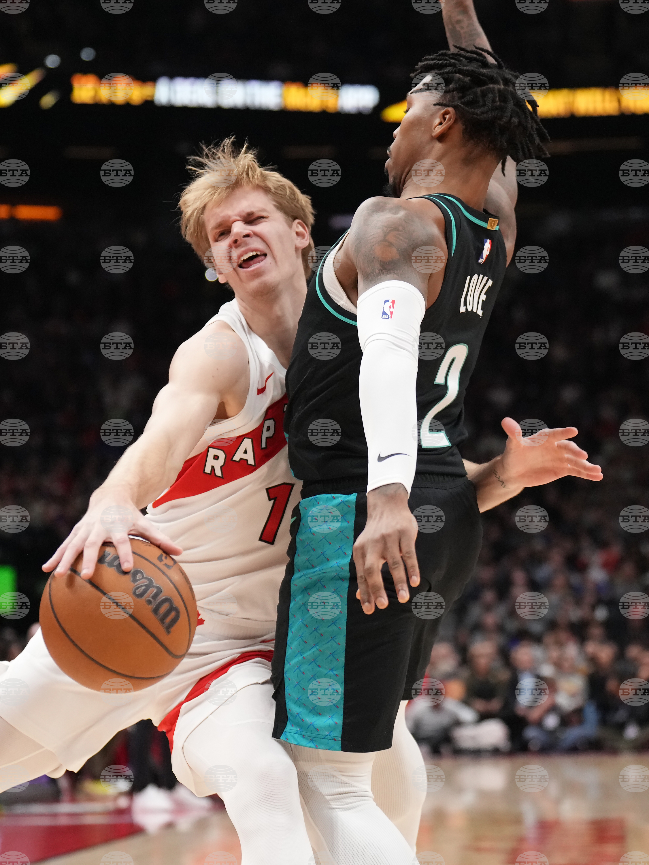 Trail Blazers Raptors Basketball