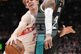 Trail Blazers Raptors Basketball