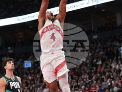 Trail Blazers Raptors Basketball