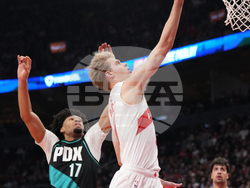 Trail Blazers Raptors Basketball