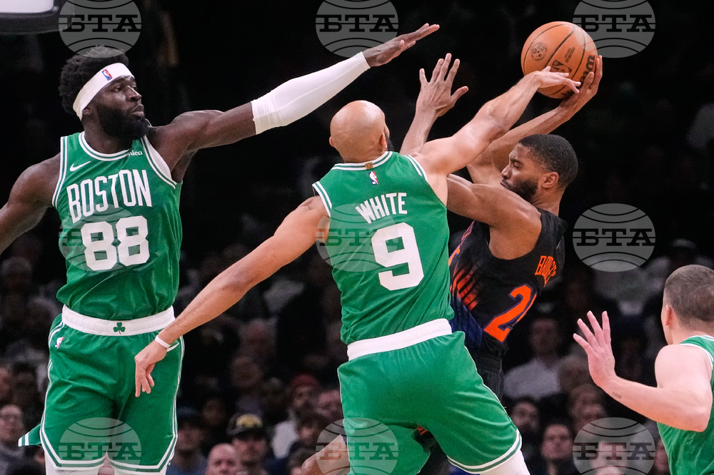 Knicks Celtics Basketball