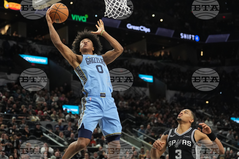 Grizzlies Spurs Basketball