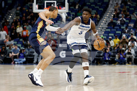 Timberwolves Pelicans Basketball