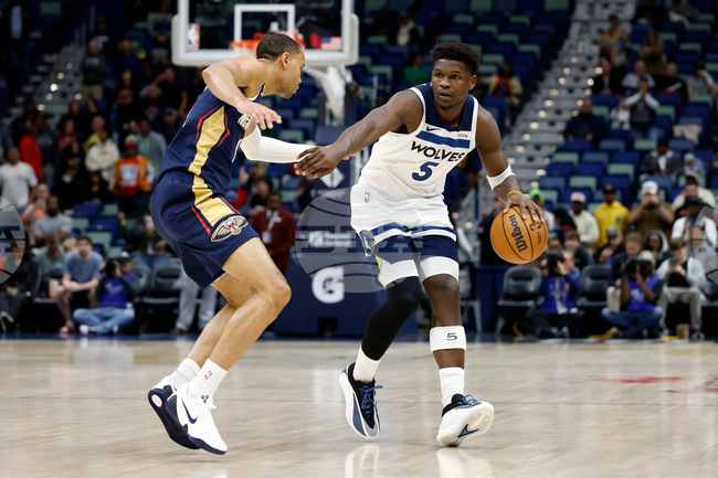 Timberwolves Pelicans Basketball